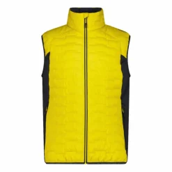 Uomo CMP Gilet E Smanicati|Giacche Imbottite E Piumini^Gilet smanicato ibrido da uomo imbottito con PrimaLoft Black thermoplume Unlimitech