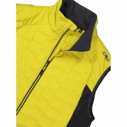 Uomo CMP Gilet E Smanicati|Giacche Imbottite E Piumini^Gilet smanicato ibrido da uomo imbottito con PrimaLoft Black thermoplume Unlimitech