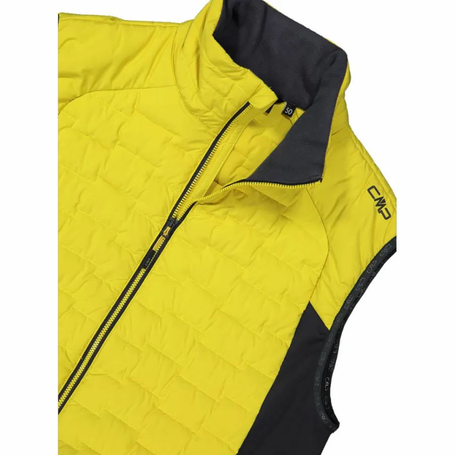 Uomo CMP Gilet E Smanicati|Giacche Imbottite E Piumini^Gilet smanicato ibrido da uomo imbottito con PrimaLoft Black thermoplume Unlimitech