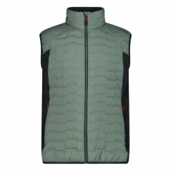 Uomo CMP Gilet E Smanicati|Giacche Imbottite E Piumini^Gilet smanicato ibrido da uomo imbottito con PrimaLoft Black thermoplume Unlimitech