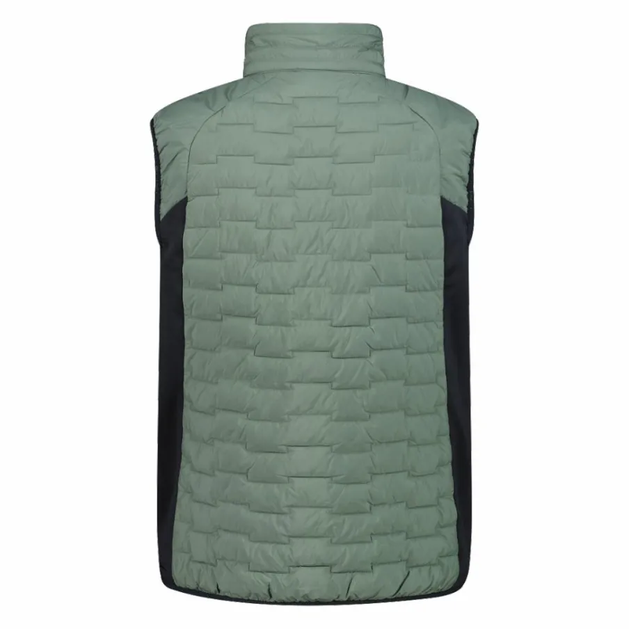 Uomo CMP Gilet E Smanicati|Giacche Imbottite E Piumini^Gilet smanicato ibrido da uomo imbottito con PrimaLoft Black thermoplume Unlimitech