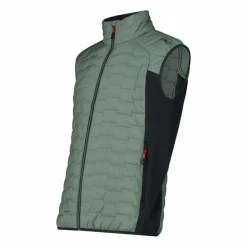 Uomo CMP Gilet E Smanicati|Giacche Imbottite E Piumini^Gilet smanicato ibrido da uomo imbottito con PrimaLoft Black thermoplume Unlimitech