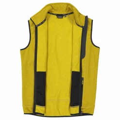Uomo CMP Pile^Gilet smanicato in pile da uomo in Knit-tech con tasca termoapplicata