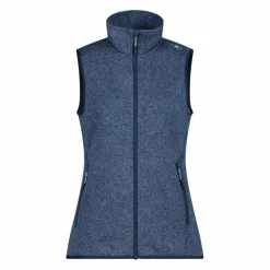 Donna CMP Pile^Gilet smanicato in pile da donna in knit-tech