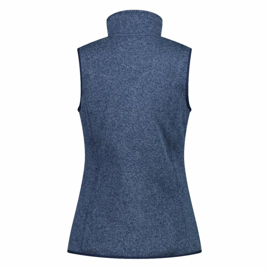 Donna CMP Pile^Gilet smanicato in pile da donna in knit-tech