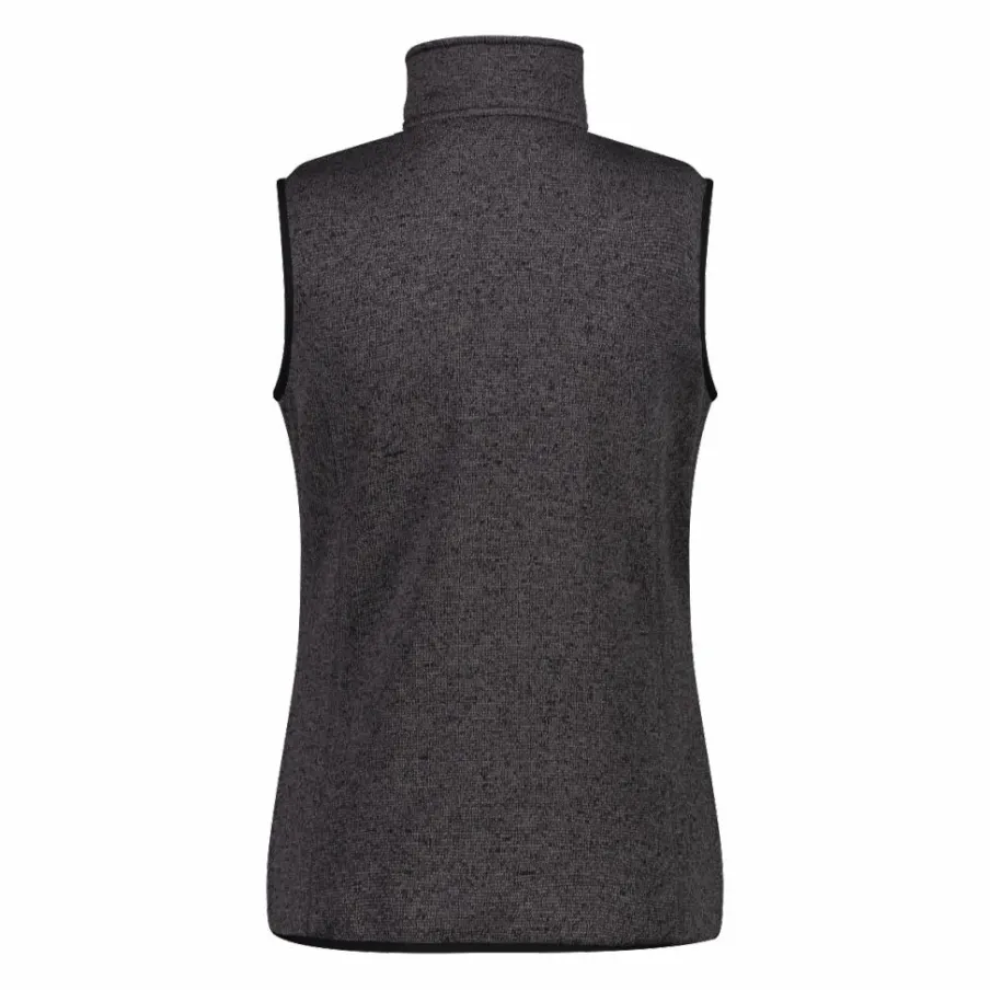 Donna CMP Pile^Gilet smanicato in pile da donna in knit-tech