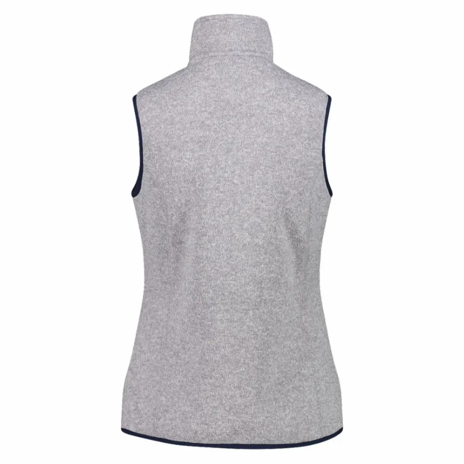Donna CMP Pile^Gilet smanicato in pile da donna in knit-tech