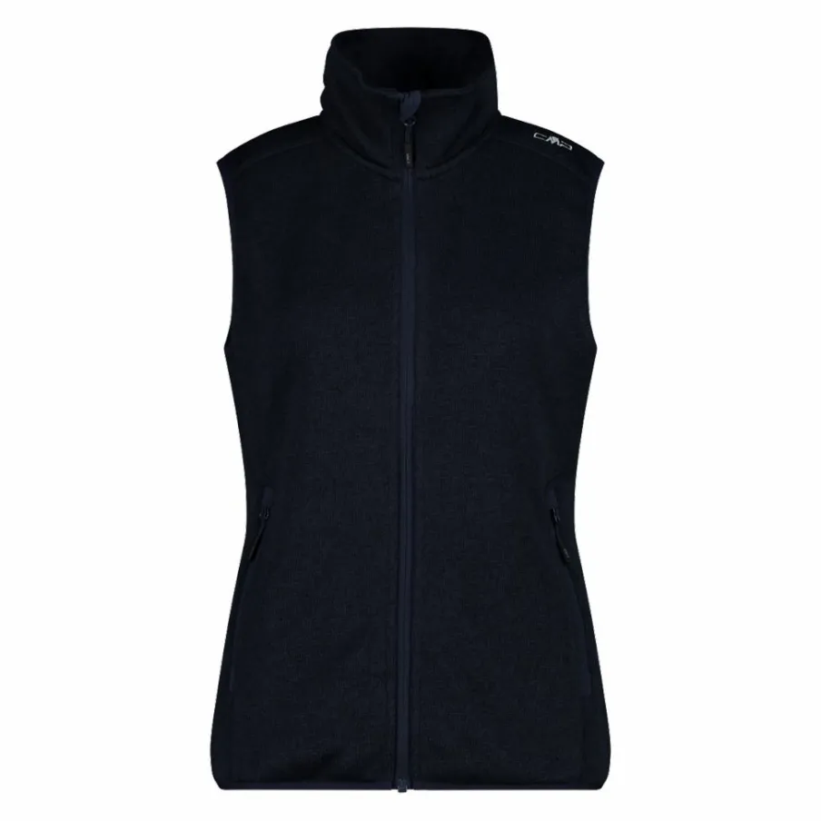 Donna CMP Pile^Gilet smanicato in pile da donna in knit-tech