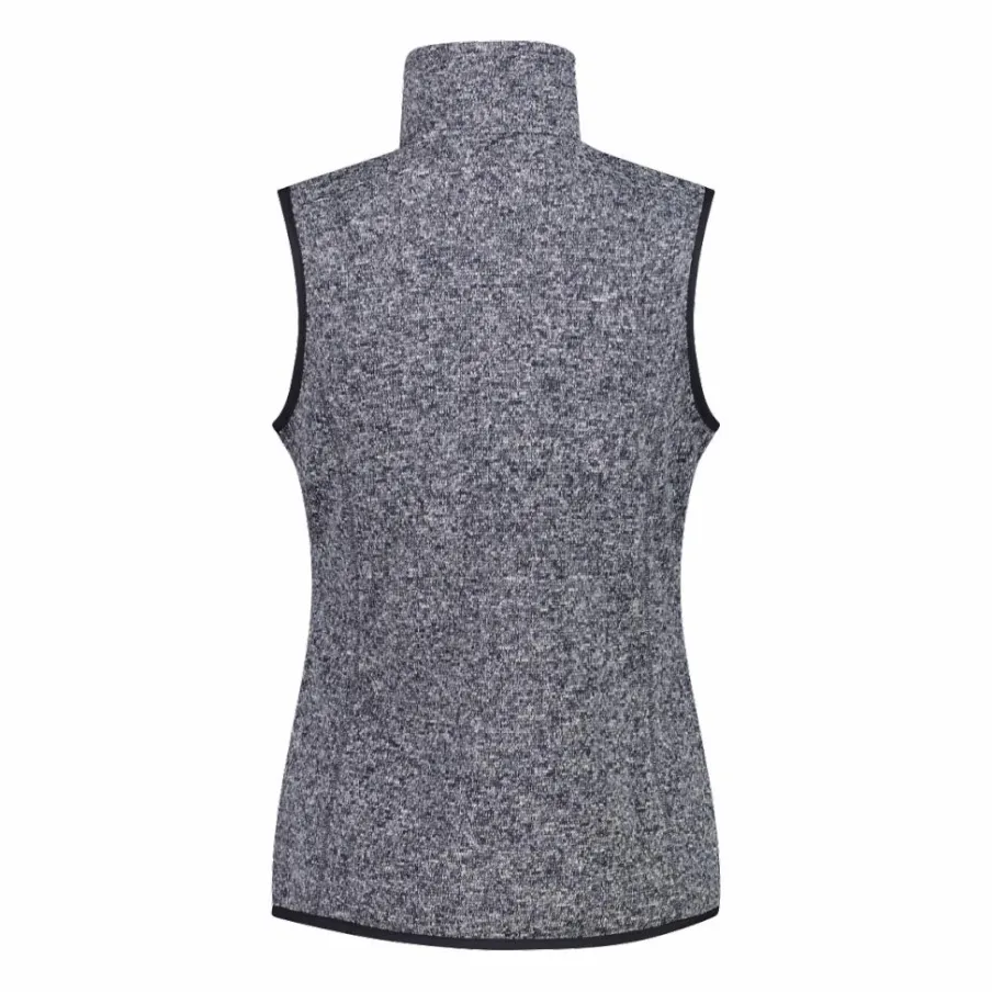 Donna CMP Pile^Gilet smanicato in pile da donna in knit-tech