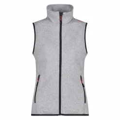 Donna CMP Pile^Gilet smanicato in pile da donna in knit-tech