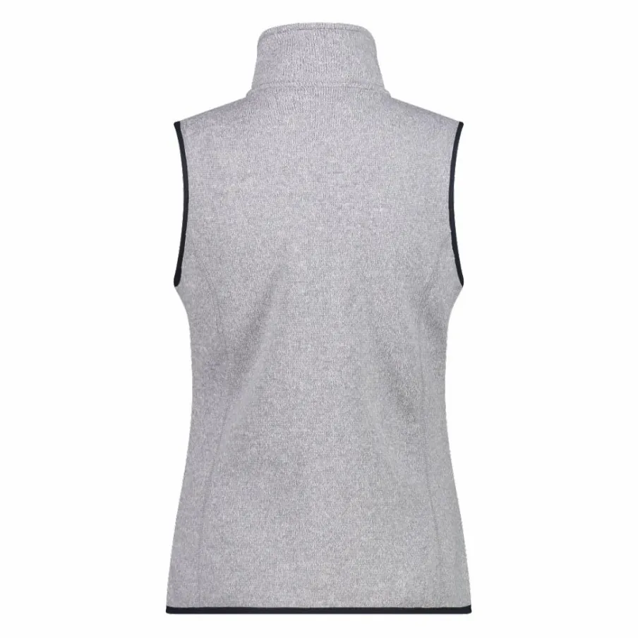 Donna CMP Pile^Gilet smanicato in pile da donna in knit-tech