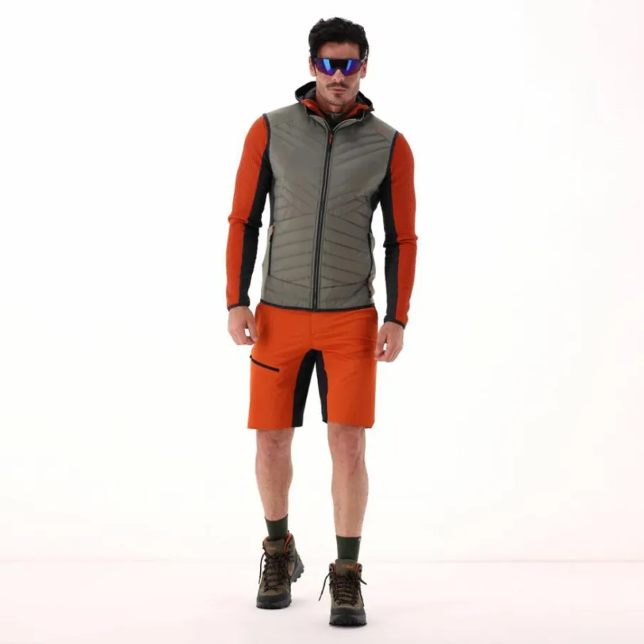 Uomo CMP Pile^Gilet Unlimitech in Stretch Performance da Uomo