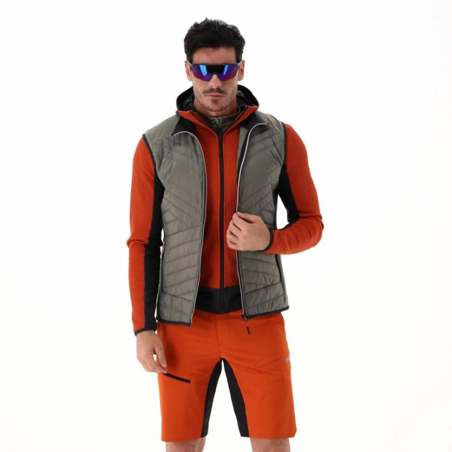 Uomo CMP Pile^Gilet Unlimitech in Stretch Performance da Uomo