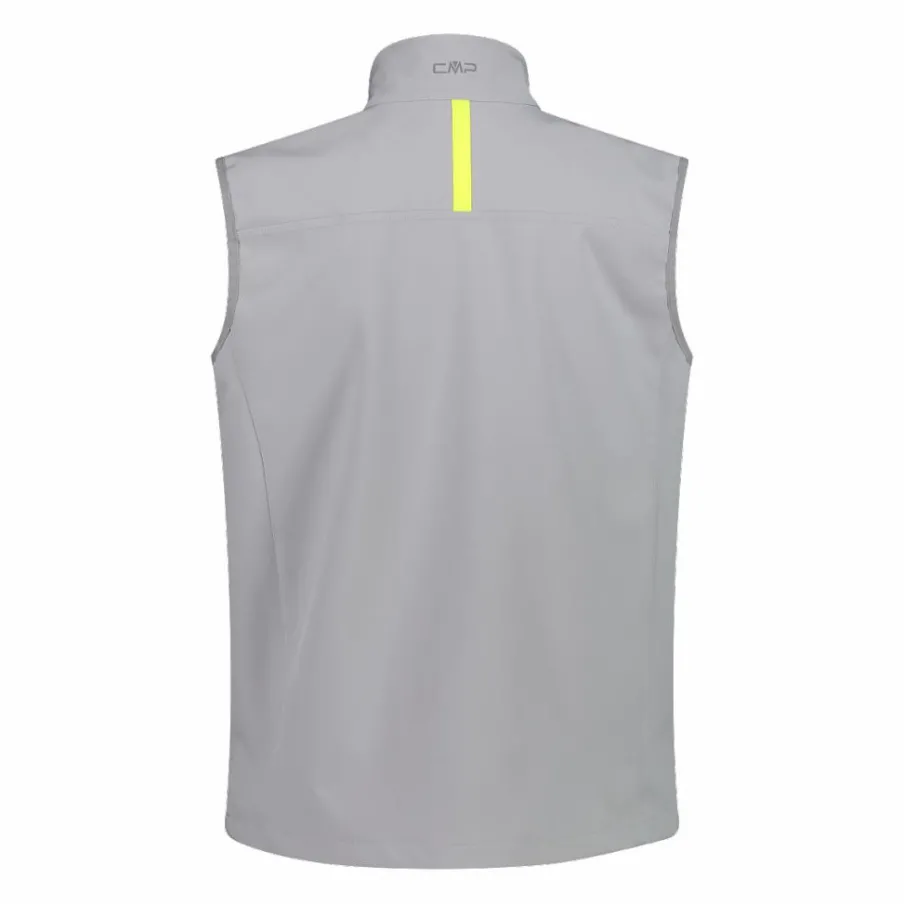 Uomo CMP Gilet E Smanicati|Giacche Softshell^Gilet uomo in softshell con dettagli reflective