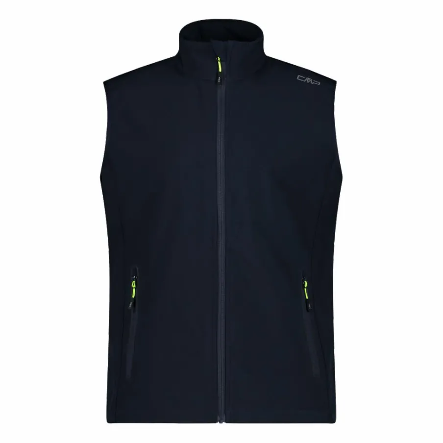 Uomo CMP Gilet E Smanicati|Giacche Softshell^Gilet uomo in softshell con dettagli reflective