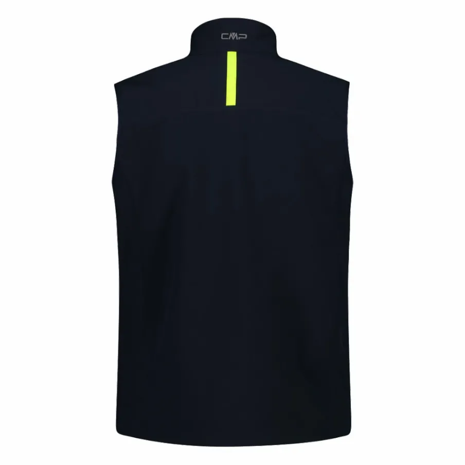 Uomo CMP Gilet E Smanicati|Giacche Softshell^Gilet uomo in softshell con dettagli reflective