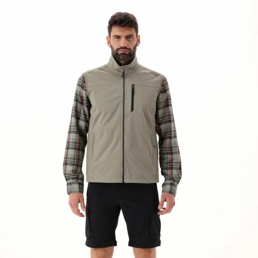 Uomo CMP Gilet E Smanicati|Giacche Trekking^Gilet uomo in Softshell leggero