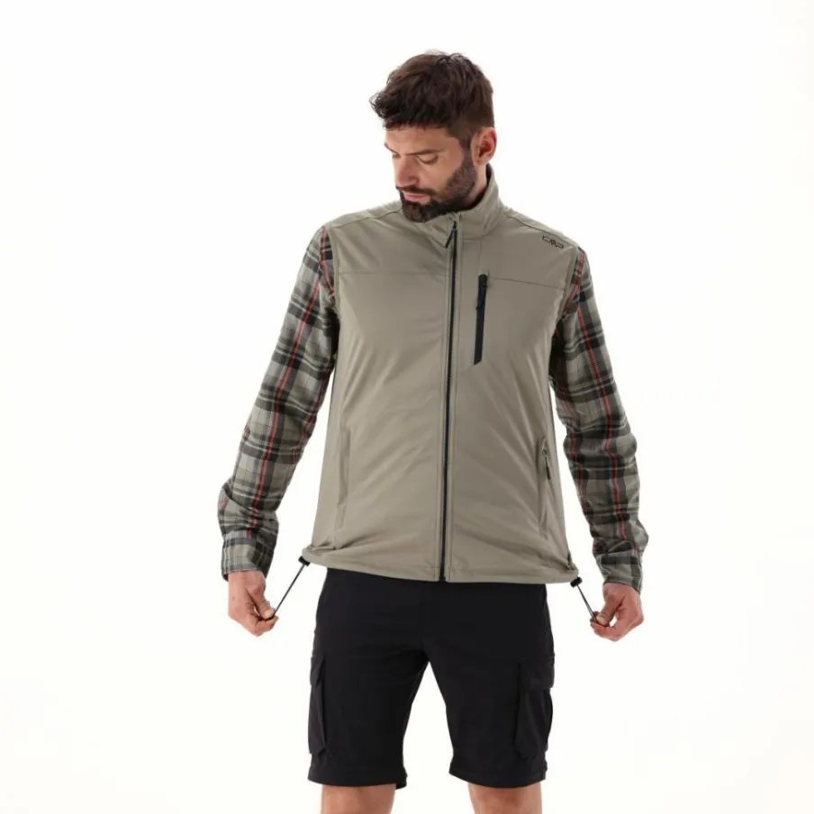 Uomo CMP Gilet E Smanicati|Giacche Trekking^Gilet uomo in Softshell leggero