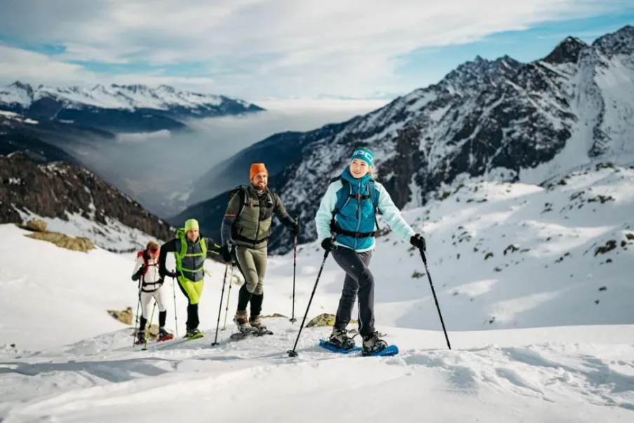 Donna CMP Guanti^Guanti in softshell dettagli cuoio da donna