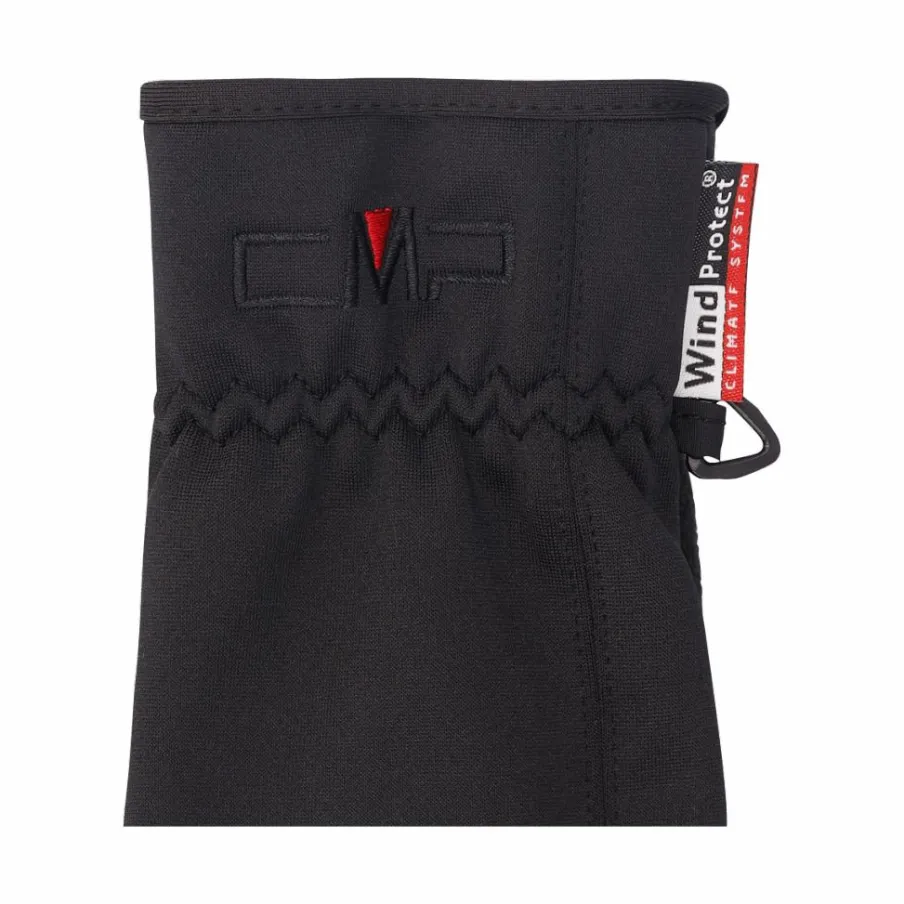 Uomo CMP Guanti^Guanti in softshell dettagli cuoio da uomo