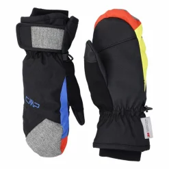 Bambino CMP Accessori|Accessori^Guanti manopole da sci multicolor in softshell imbottiti da bambini