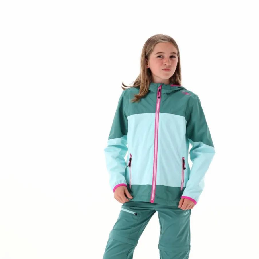 CMP Giacche E Piumini^Guscio da bambina in ripstop bicolor