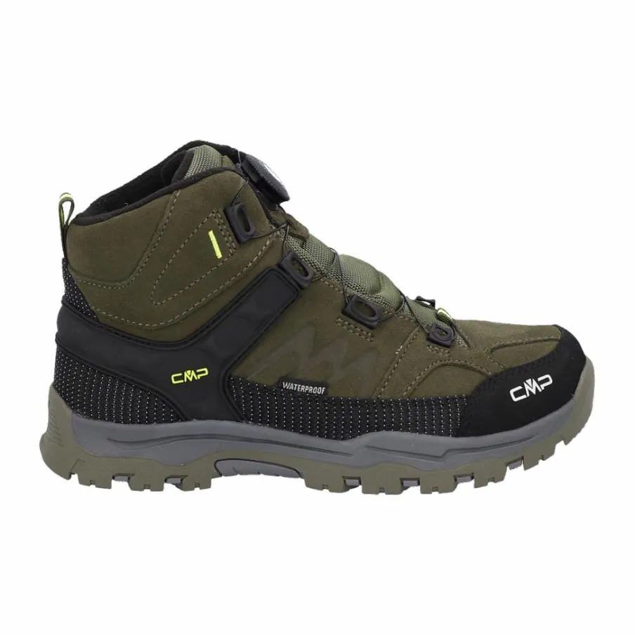 Bambino CMP Scarpe Trekking|Scarpe Trekking^Kiruna Mid FitGo fleece WP scarpe trekking da ragazzo