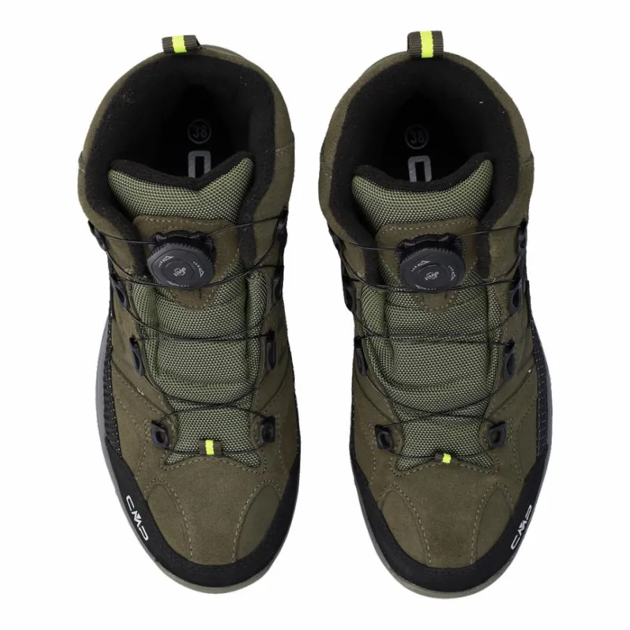 Bambino CMP Scarpe Trekking|Scarpe Trekking^Kiruna Mid FitGo fleece WP scarpe trekking da ragazzo