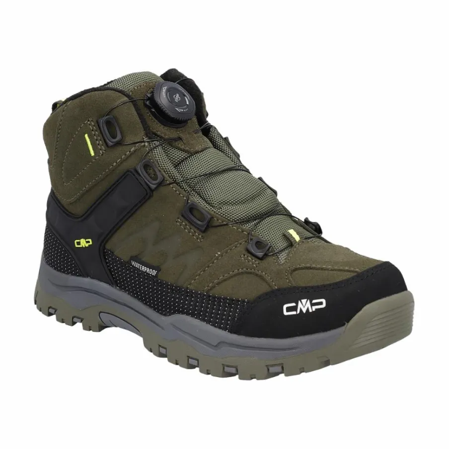 Bambino CMP Scarpe Trekking|Scarpe Trekking^Kiruna Mid FitGo fleece WP scarpe trekking da ragazzo