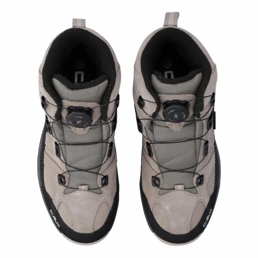 Bambino CMP Scarpe Trekking|Scarpe Trekking^Kiruna Mid FitGo fleece WP scarpe trekking da ragazzo