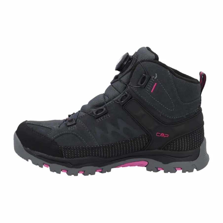 Bambino CMP Scarpe Trekking|Scarpe Trekking^Kiruna Mid FitGo fleece WP scarpe trekking da ragazzo