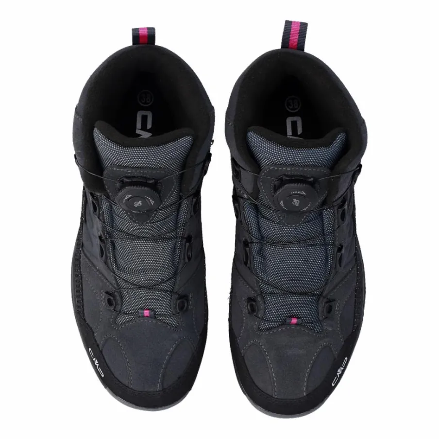 Bambino CMP Scarpe Trekking|Scarpe Trekking^Kiruna Mid FitGo fleece WP scarpe trekking da ragazzo