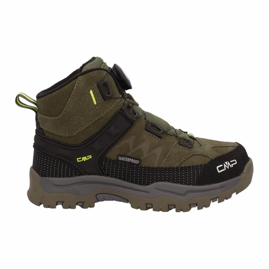 Bambino CMP Scarpe Trekking|Scarpe Trekking^Kiruna Mid FitGo fleece WP scarpe trekking da bambino