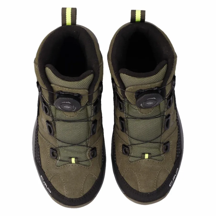 Bambino CMP Scarpe Trekking|Scarpe Trekking^Kiruna Mid FitGo fleece WP scarpe trekking da bambino