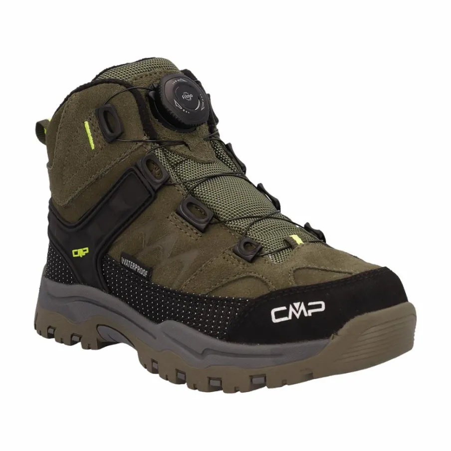 Bambino CMP Scarpe Trekking|Scarpe Trekking^Kiruna Mid FitGo fleece WP scarpe trekking da bambino