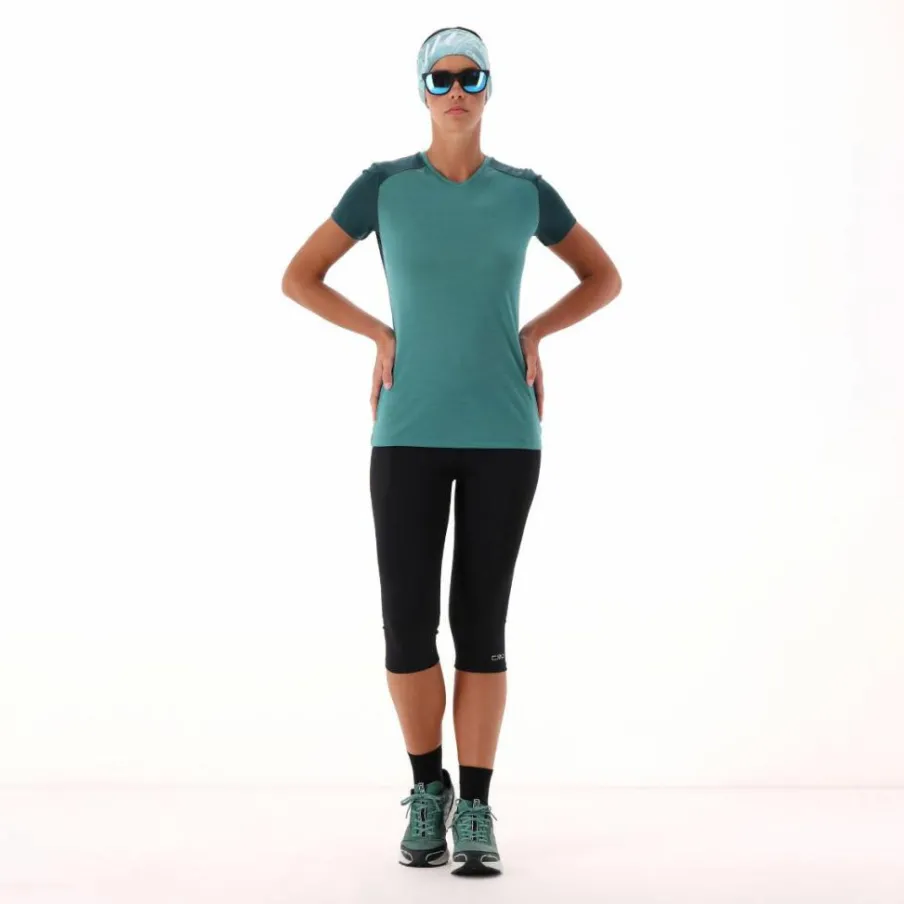 Donna CMP Pantaloni Running E Ciclismo|Pantaloni Trekking^Leggins 3/4 da Donna