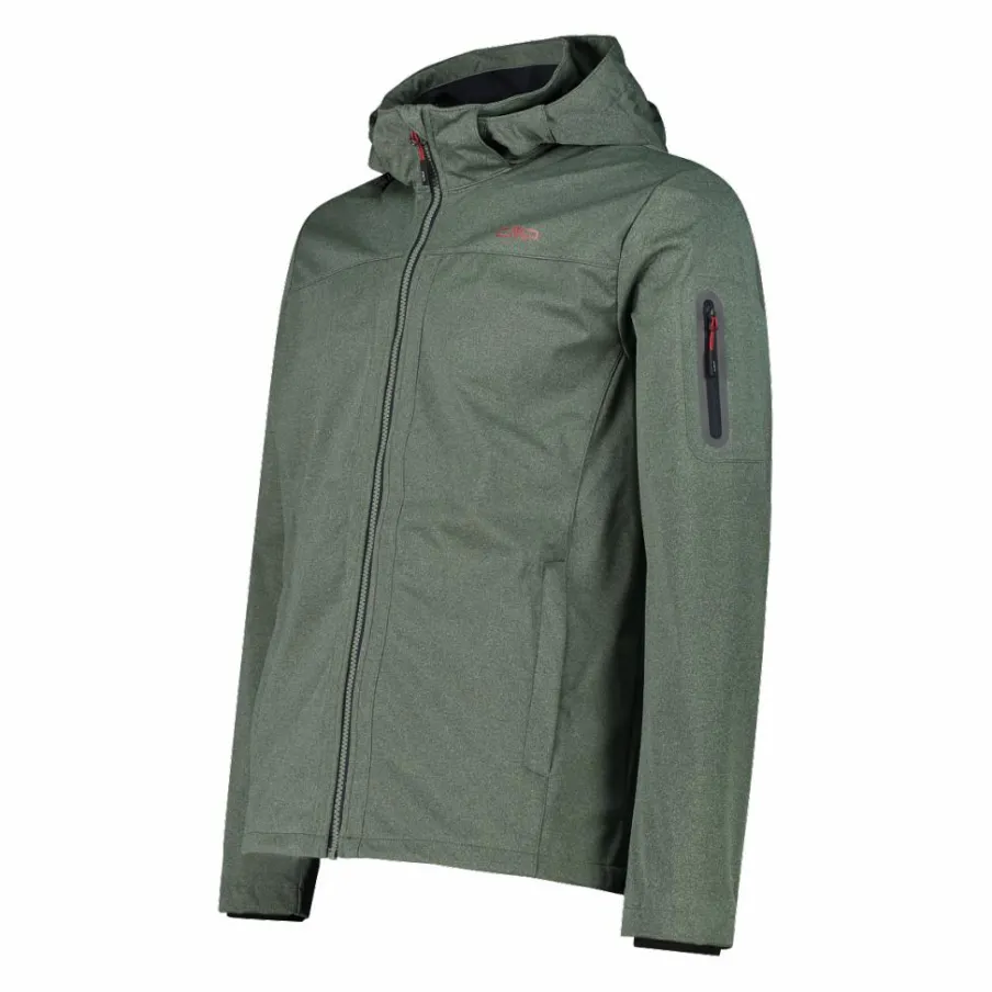 Uomo CMP Giacche Trekking|Giacche Softshell^Light Softshell mèlange da uomo