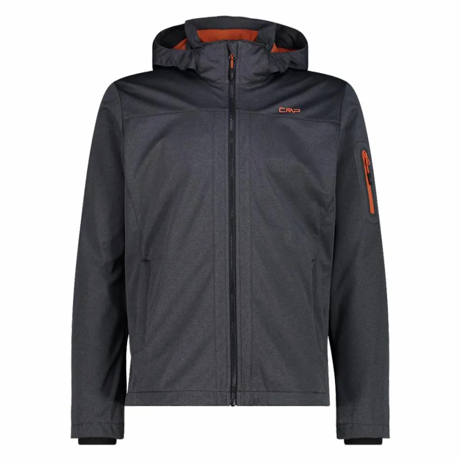 Uomo CMP Giacche Trekking|Giacche Softshell^Light Softshell mèlange da uomo