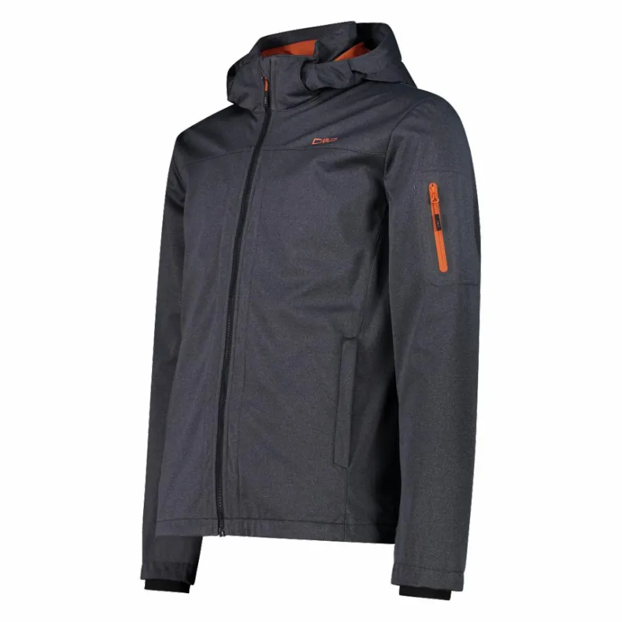 Uomo CMP Giacche Trekking|Giacche Softshell^Light Softshell mèlange da uomo