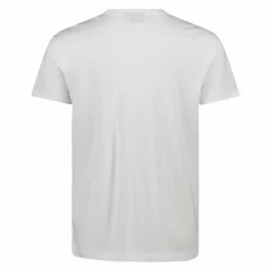Uomo CMP Polo E T-Shirt^Maglia a maniche corte da uomo in cotone elasticizzato con logo