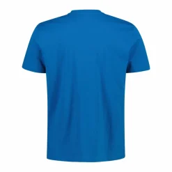 Uomo CMP Polo E T-Shirt^Maglia a maniche corte da uomo in cotone elasticizzato con logo