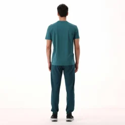 Uomo CMP Polo E T-Shirt^Maglia a maniche corte da uomo in cotone elasticizzato con logo