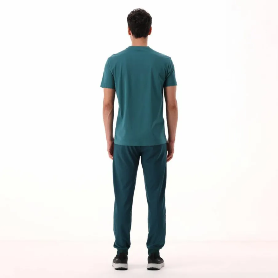 Uomo CMP Polo E T-Shirt^Maglia a maniche corte da uomo in cotone elasticizzato con logo