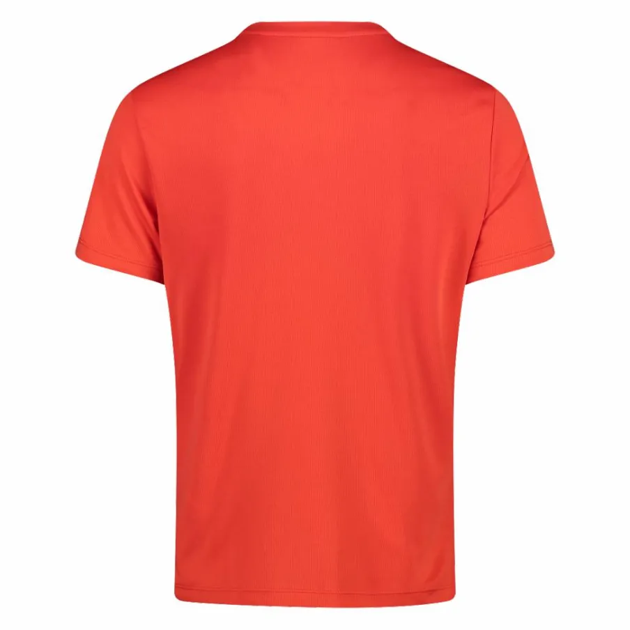 Uomo CMP Polo E T-Shirt^Maglia a maniche corte girocollo da uomo con logo
