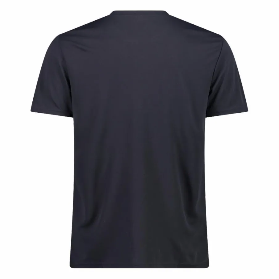 Uomo CMP Polo E T-Shirt^Maglia a maniche corte girocollo da uomo con logo