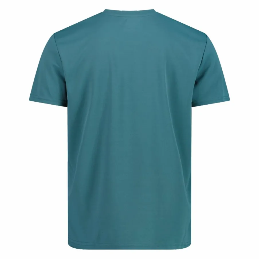 Uomo CMP Polo E T-Shirt^Maglia a maniche corte girocollo da uomo con logo