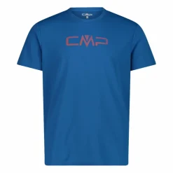 Uomo CMP Polo E T-Shirt^Maglia a maniche corte girocollo da uomo con logo