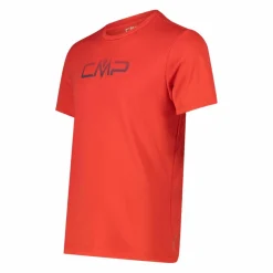 Uomo CMP Polo E T-Shirt^Maglia a maniche corte girocollo da uomo con logo