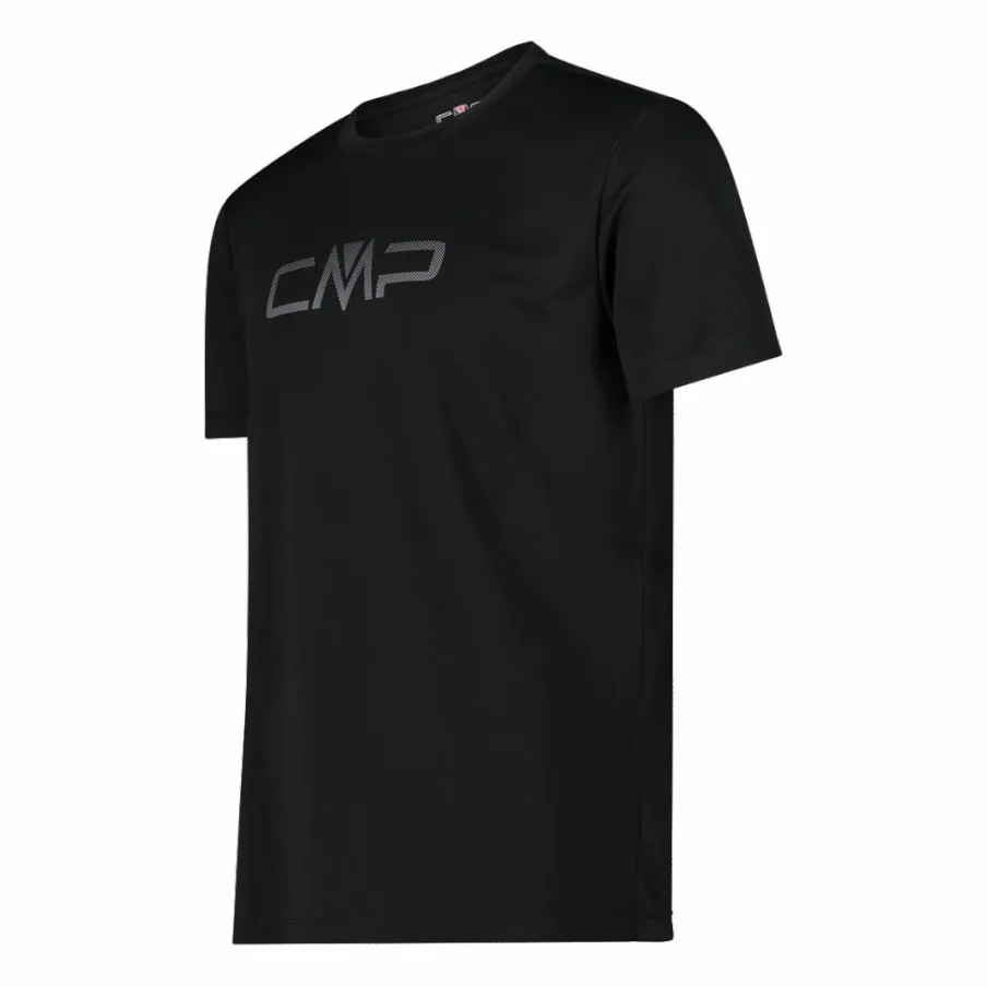Uomo CMP Polo E T-Shirt^Maglia a maniche corte girocollo da uomo con logo
