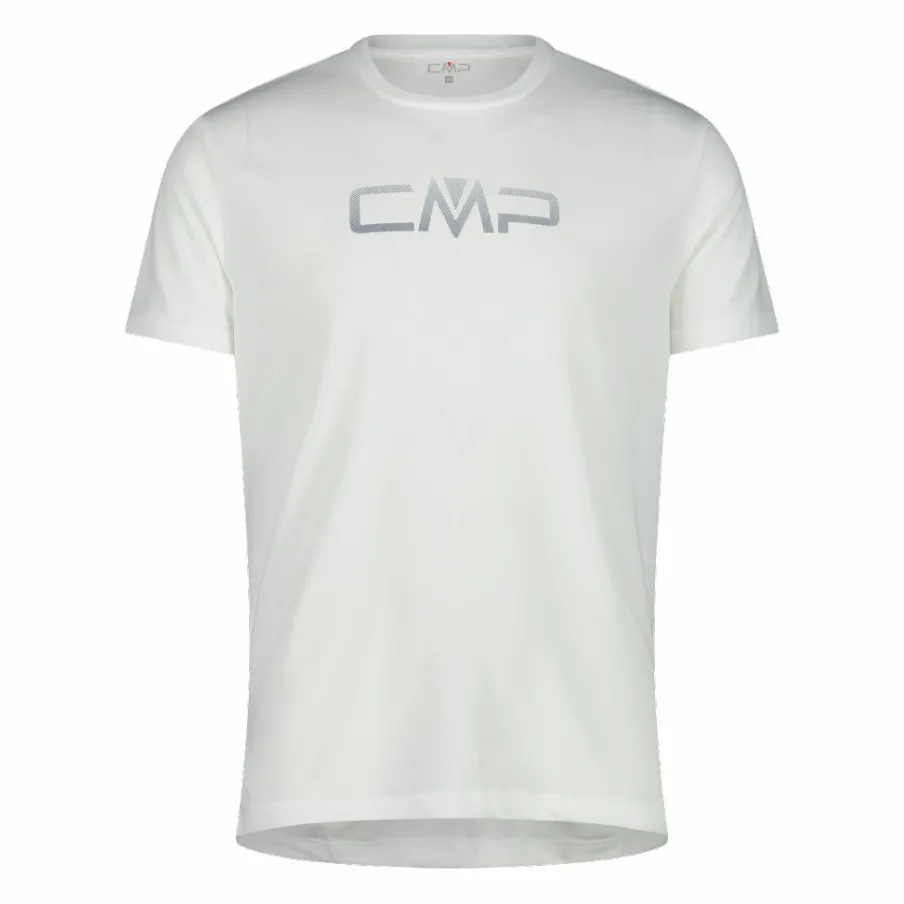 Uomo CMP Polo E T-Shirt^Maglia a maniche corte girocollo da uomo con logo